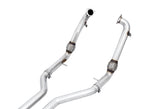 AWE Track Edition Exhaust for Audi B9 S5 Coupe - Diamond Black 102mm Tips - out of package